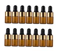 ADOCARN 20pièces Bouteilles Pour Huiles Essentielles Avec Pipette Flacons Recharges Bouteilles à Compte Et Étanches Pour Voyage Et Cosmétique