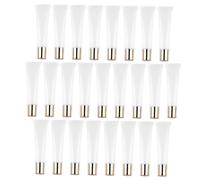 ADOCARN 25pièces Conteneurs Cosmétiques Transparente Lot De Tubes à Lip Gloss Squeeze Pour Beauté Pour à Lèvres Lotion