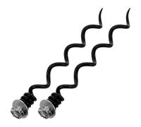 ADOCARN 2pcs Partie Spirale de Remplacement pour Tire-bouchon Ouvre-bouteille en Métal Noir Facile à Utiliser et Solide pour Ouvre-vin