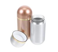 ADOCARN 2pièces Pilulier Portable De Petit Flacon à Organisateur De Pilules Compact Pour Voyage Lot De Récipients à Pilules Pour Sac à Main