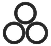 ADOCARN 3 Courroies D'entraînement en Caoutchouc pour Magnétophone à Cassettes Taille 10 X 14 X 1,8 Mm Compatibles Platines Cassette Accessoires de Réparation Ensemble de Remplacement