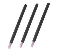 ADOCARN 3 Pièces Tête De Broyage De Quartz Pierre Outil De Gratter Fourchette De Peau Morte D'ongle Outil De Cuticule Poussoir D'art D'ongle Outil D'insertion D'ongle Noir Plastique