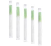 ADOCARN 350 Pièces Kit de Nettoyage pour Trous de Piercing D'oreille, Lignes de Soin Auditif en Coton, Nettoyant Anti-odeurs et Anti-bouchage, Vert Renforcé 70 Unités par Tube,