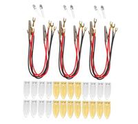 ADOCARN 3Ensembles Kit Expérience Scientifique Batterie de Fruits Éducatif pour Expérimenter Électricité Fruits Jouet Didactique pour Garçon Fille Projet Stem