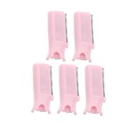 ADOCARN 5pièces Lames De Rechange Inoxydable Pour Rasoirs à Sourcils Et Épilateurs Faciaux Outils Pratiques Pour Élimination Des Poils Du Visage Rasage Des Sourcils