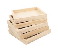 ADOCARN 5pièces Plateaux De De Pièces De Puzzle Plateau De Blocs De Puzzle Trieur Portable Et