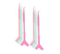 ADOCARN 60 pièces Outils de Levage Cils Forme Y Kit Professionnel Applicateurs Cils Léger et Confortable pour Extension et Greffe Couleur Aléatoire Couleur Aléatoire