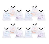 ADOCARN 69 pièces Lot de Poubelle Épais à Cordon Auto-fermants pour Déchets Ménagers Résistants et Déchirure Adaptés Poubelles Utilisation Cuisine Jardin Salle de Bain