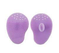 ADOCARN 6pcs Brosse Faciale en Silicone pour Nettoyage du Visage, Brosse Manuelle Élastique à Forme Unique, Nettoyage Quotidien pour Corps et Peau Couleur Aléatoire
