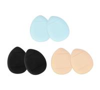 ADOCARN 6pièces Mini Houppettes Maquillage Pour Poudres Fond De Teint Et Éponge Cosmétique Pratique Et Réutilisable