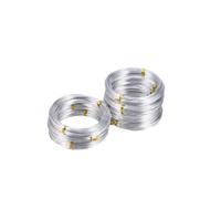 ADOCARN 7 Rouleaux de Fil D'aluminium Flexible et Doux 1mm pour Bricolage Manuel, Fabrication de Bijoux, Bracelets et Sculptures Bonsaï