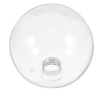 ADOCARN Abat-jour en Verre Transparent Sphérique 80 Mm Compatible Filetage G9, Diffuseur de Lumière Doux pour Plafonniers, Cache-ampoule Rond Solide pour Intérieur Maison et Bureau