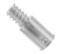 ADOCARN Adaptateur Embout Alliage Aluminium pour Manche de Balai Connecteur de Rallonge Robuste et Corrosion Compatible Tiges et