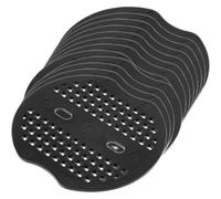 ADOCARN Agrafes de Jardin Résistantes à l'usure 40pcs en Plastique Noir Accessoires Extérieurs pour Fixation de Tente et Pelouse Synthétique pour Paillage et Bordures