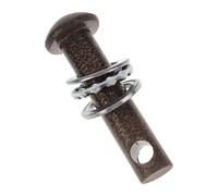 ADOCARN Anneaux Métalliques pour Fauteuil Hamac et Balançoire, Kit Complet Ressort Oscillant et Fixation Stable, Conçu pour Usage Extérieur en Voyage ou Jardin, Couleur Café