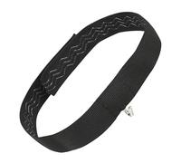 ADOCARN Bande de Soutien pour Lunettes Réduit la Friction en Polyester et Métal, Protège-nez Noir pour Patients Post-opératoires pour Port Nocturne et Situations Sociales