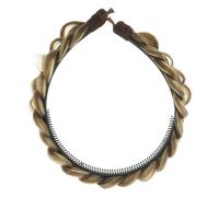 ADOCARN Bandeau Tressé Pour Femme Accessoire De Coiffure Élastique Perruque Cheveux Naturels Pour Activités Quotidiennes Photos Amusantes