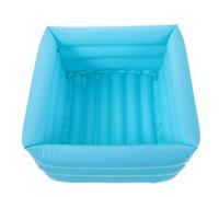 ADOCARN Bassine de Bain de Pied Gonflable en Pvc Pliable, Portable Espace, Voyage Utilisation Intérieure Solide