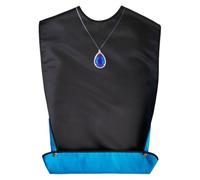 ADOCARN Bavoir Adulte Imperméable en Polyester Pliant Bouton, Léger et Design Humain, pour Dîner et Festivals, Protection Pratique pour Vêtements