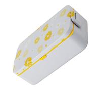 ADOCARN Boîte à Lunch Portable Jaune en Pp 1 Niveau Étanche et Légère pour Camping, pour Repas Micro-ondes des Adultes en Plein Air