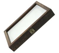 ADOCARN Boîte à Spécimens avec Couvercle Transparent Anti-poussière en Bois Plusieurs styles pour Exposition de Papillons et Insectes, pour Collection et Décoration de Bureau