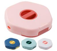 ADOCARN Boîte de Gestion des Câbles 4pcs en Abs, Rangement Portable pour Câble de Données et Charge, Structure Raisonnable et Multifonction, pour Regarder des Vidéos en Déplacement