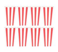 ADOCARN Boîtes à Popcorn au Design Charmant Rouges en Papier Lot de 24 pour Stocker Popcorn et Petits Présents Lors de Fêtes et Décorations de Spectacles