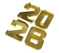 ADOCARN Boîtes en Carton Numérotées 2026 de Chiffres pour Chocolats et Snacks, Usage Polyvalent, Faciles à Ouvrir, pour Fête du Nouvel An ou Remise de Diplômes