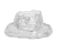 ADOCARN Bol de mélange d'huiles essentielles : bol de mélange pour masque facial, bol doseur en verre transparent pour préparation de masques de boue faits maison et autres produits de soins de