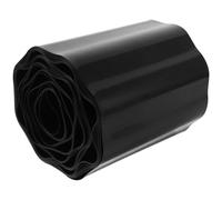 ADOCARN Bordure Portable Jardin Décorative Ondulée Plastique en Noir de Installation Facile et Allées et Massifs de Fleurs