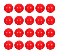 ADOCARN Boules de Loterie Ouvrables 5 CM en PVC Réutilisable Rouge Lot de 50 Pièces pour Jeux de Société Activités Festives et Décoration de Fête à la Maison