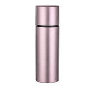 ADOCARN Bouteille D'eau Isotherme en Acier Inoxydable 304 Mini Isolation Thermique et Polissage Lisse pour Maison et Bureau Design Simple Rose