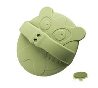 ADOCARN Brosse de Bain Silicone pour Adulte Épurateur Doux et Ergonomique pour et Corps Exfoliation Quotidienne Coloris Matcha Accessoire