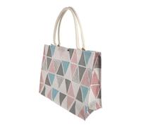 ADOCARN Cabas Toile Résistant et Pratique Grand Volume pour Femme Utilisation Quotidienne Main ou Bandoulière Pochon de Rangement Polyvalent pour Courses et Voyage