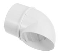 ADOCARN Cache Aération Pvc Coupe-vent pour Ventilation Murale Extérieure Installation Facile pour Hotte de Cuisine et Sortie Air Design Moderne et Compatible