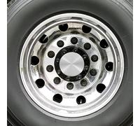 ADOCARN Cache-moyeux de Voiture en Aluminium Argenté 45mm, Lot de 4 Pièces, Précision de Fabrication pour Modification Automobile, Améliore L'apparence du Moyeu