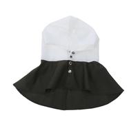 ADOCARN Cagoule de Soudage Protectrice Réglable avec Protection Cervicale et Épaules Couvre-tête Anti-poussière et Éclats Équipement de Sécurité pour Soudeurs Hommes et Femmes
