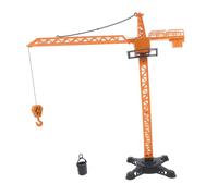 ADOCARN Camion Jouet Garçon Fille Modèle De Simulation Plastique avec De Rotation Et Élévation pour Extérieur Ou Intérieur De Construction Interactif pour Développer La Créativité