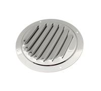 ADOCARN Capot de Ventilation Rond Acier Inoxydable Plaque de Recouvrement Antirouille avec Protège-pluie Facile à Installer pour Sortie Air Murale