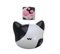 ADOCARN Capuchon n Abs Forme Cat Paw pour Clavier Mécanique, Accessoire Chat Unique Apportant Une Touche Fun et Esthétique à Votre Clavier