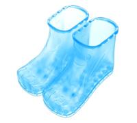 ADOCARN Chaussures de Bain pour Plastique Bleu Bottes de Trempage avec Magnétothérapie Bassine Spa Portable pour Pédicure et Soin Familial