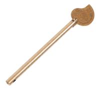 ADOCARN oulon en Laiton Or Style Rustique pour Meubles Anciens Forme Feuille Résistante à l'Usure et Facile à Utiliser