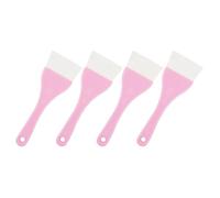 ADOCARN Coffret Rangement Pratique et Application 4pcs Pinceaux en Nylon et Plastique Outil de Soin Peau pour Masque Visage pour