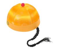ADOCARN Coiffe impériale chinoise pour enfants : reproduction d'une ancienne coiffe - Accessoires de jeux de rôle pour fêtes thématiques - Coiffes pour spectacles théâtraux