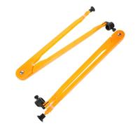 ADOCARN Compas Plastique Orange pour Tableau Blanc, Lot de 2 Pièces, Grosse Boussole pour Dessiner des Cercles, Visibilité Claire, Outil pour Enseignement et Mathématiques