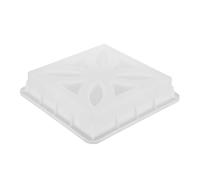 ADOCARN Concrete Hollow Brick Mold Plastic 35x35x7.5cm for Building Projects and Outdoor Pavements, Suitable for Rapid Hollow Brick Shaping and Garden Borders