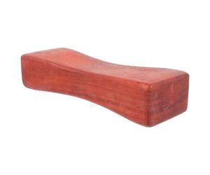 ADOCARN Coussin de Poignet en Bois Marron Ergonomique pour Prise de Pouls, Lavable et Réutilisable, pour Médecins en Consultation