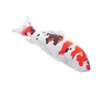 ADOCARN Coussin Peluche Koi Doux et Adorable pour Garçon Fille Anniversaire Accessoire Éducatif et Réaliste pour Développer Cognition Peluche Animale Océanique Kawaii