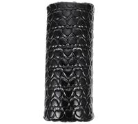 ADOCARN Coussin Repose-mains Manucure de Cœur Demi-cercle, Coussinet Mains en Cuir Synthétique Noir, Accessoire pour Salon de Manucure, pour Nail Art et Soins des Ongles