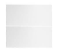 ADOCARN Couvercle de Ventilation Magnétique Blanc 2pcs en Magnétisme Souple pour Grilles de Plafond et Mur, Protection Pratique pour Bureaux et Centres Commerciaux